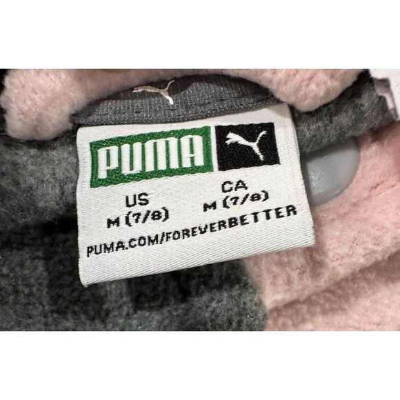 PUMA Fleece Sweater Girls Size Medium 7-8 Soft - Picture 5 of 10